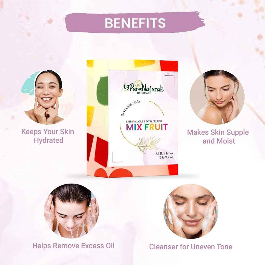 byPureNaturals Mix Fruit Soap