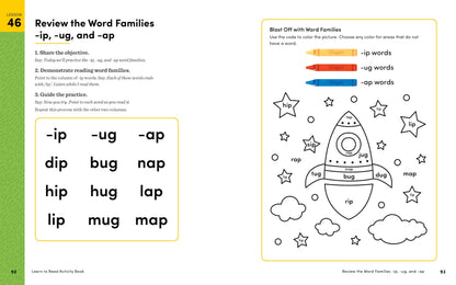 Learn to Read Activity Book: 101 Fun Phonics Lessons to Teach Your Child to Read (Phonics Makes Readers)