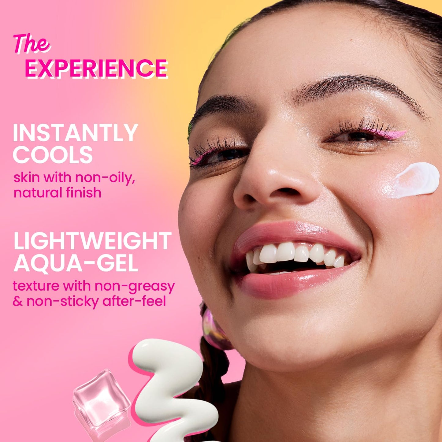 Watermelon Cooling Sunscreen SPF 50+ with Hyaluronic Acid - 50g