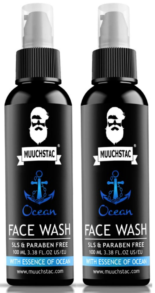 Men's Ocean Face Wash - Acne Control & Skin Brightening