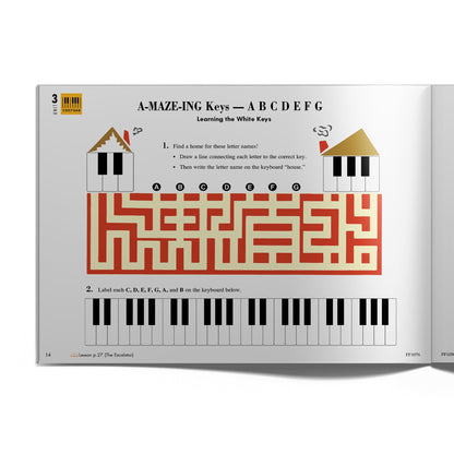 Piano Adventures: Theory Book - Primer Level, 2nd Edition | Beginner Piano Theory Workbook | Faber Piano Book with Music Note Reading and Rhythm Practice | Piano Sheet Music Book for Ear Training 