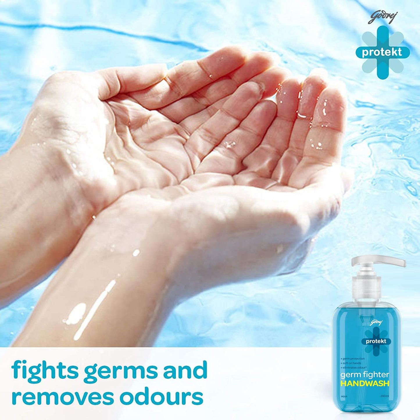 Aqua Germ Fighter Handwash Refill 1.5L - Soft on Hands