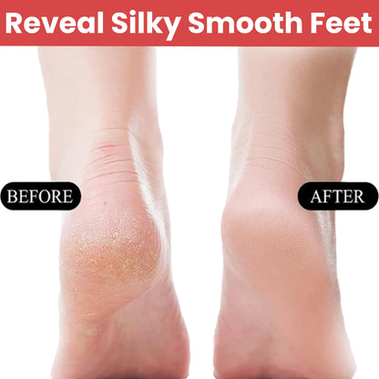 Double-Sided Foot File Scrubber | Callus Remover | Wooden Handle