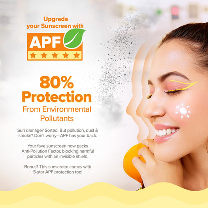 Glow+ Dewy Sunscreen Gel SPF 50+ | Hydrating & Non-Sticky
