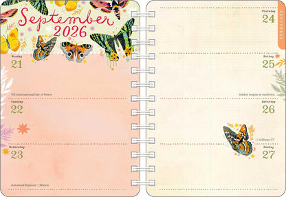 Katie Daisy 2026 Weekly Planner Calendar: Bloom & Grow 