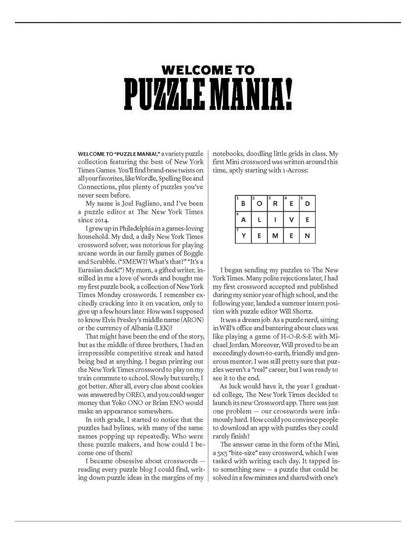 Puzzle Mania!: Wordle, Connections, Spelling Bee, Minis and More!