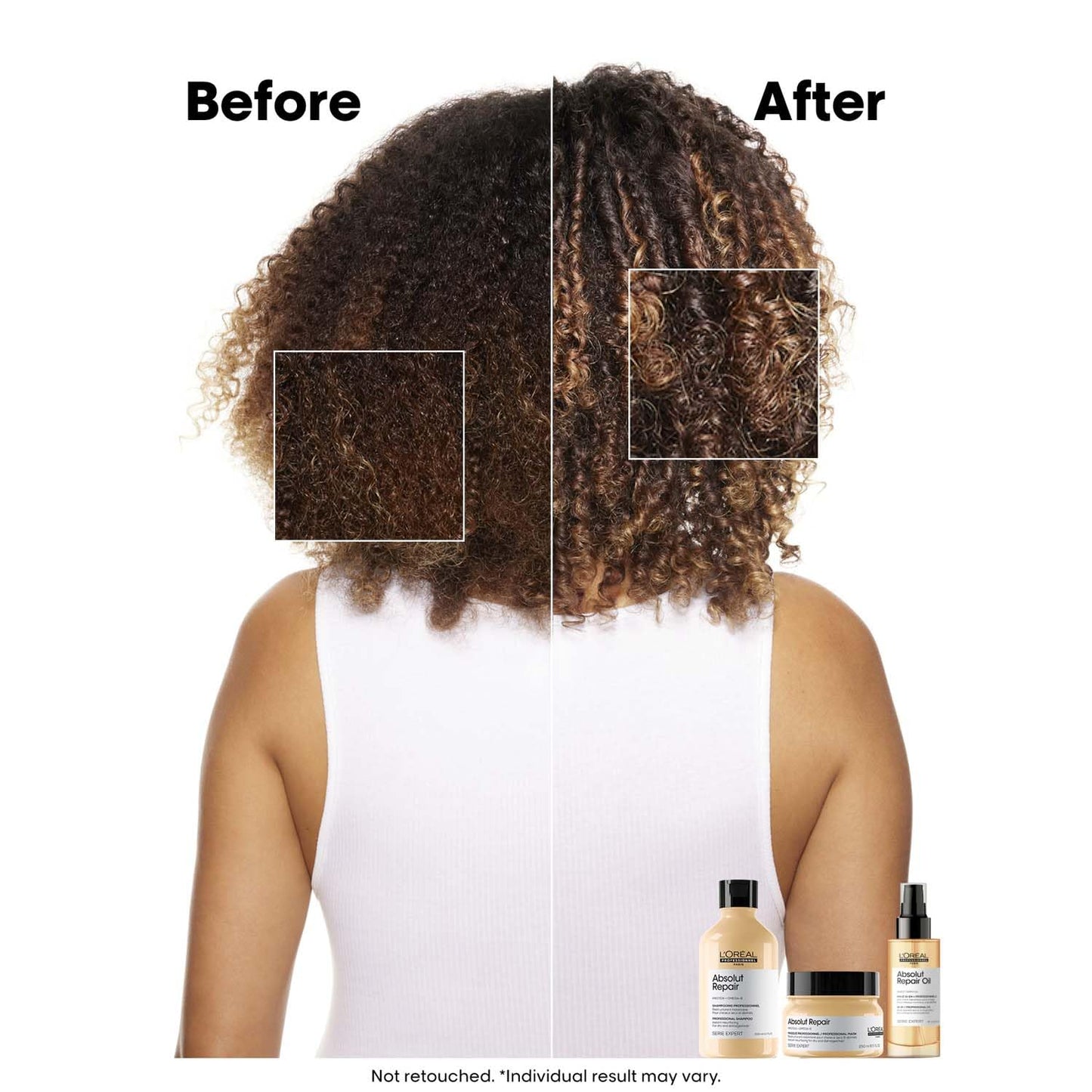 L'OrŽal Absolut Repair Hair Mask 250ml for Dry & Damaged Hair