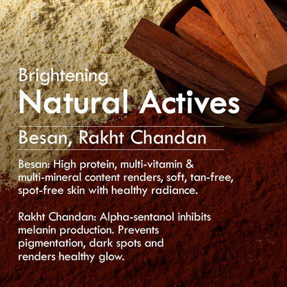 Brightening Ubtan Face Wash for All Skin Types - 100g
