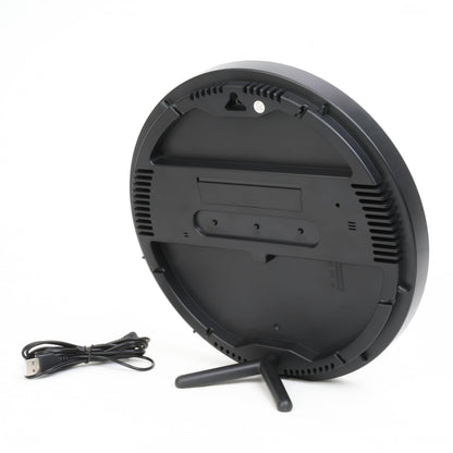 Digital Wall Clock with Remote Control – 10-Inch LED Display, Dual Alarm, Temperature & Humidity, Silent Design