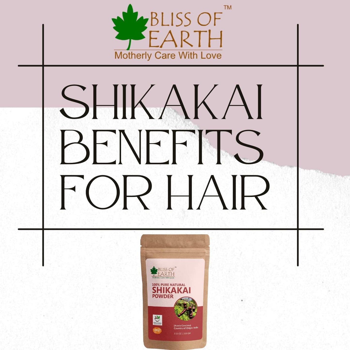 Natural Herbal Hair Care Pack - Amla, Reetha, Shikakai & More