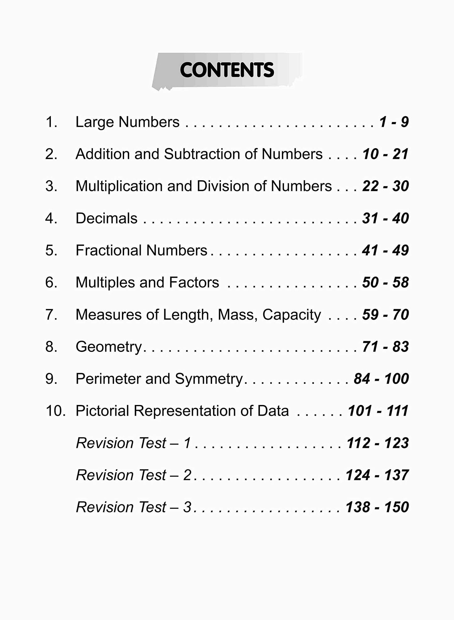 Young Scholar Mathematics-4