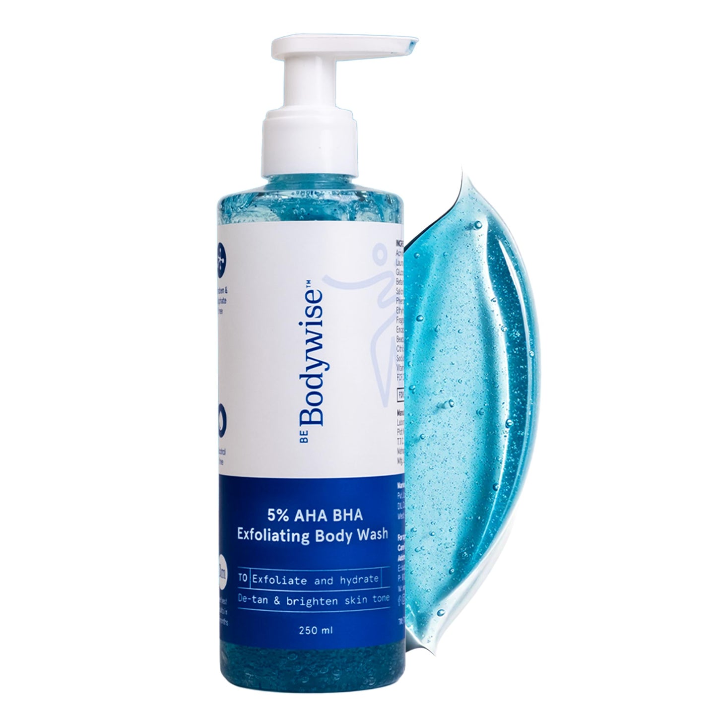 Exfoliating Body Wash with AHA & BHA - 250ml - Non-Drying