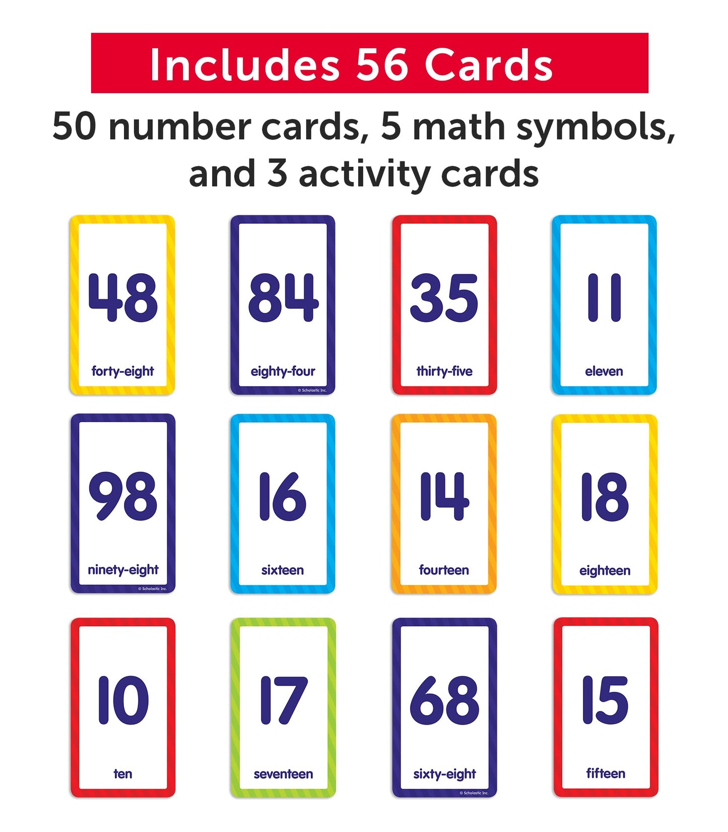 Flash Cards: Numbers 0 - 100