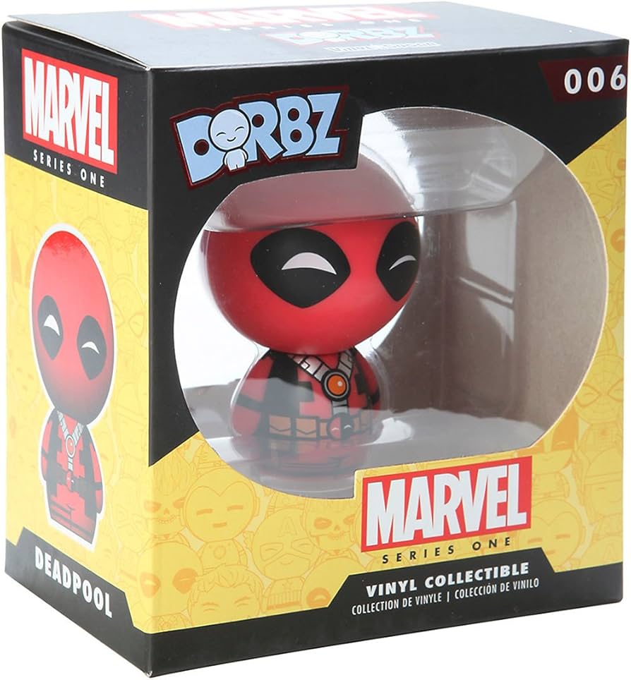 Deadpool Smiley Face Doll Hand Action Model | 8 CMS |