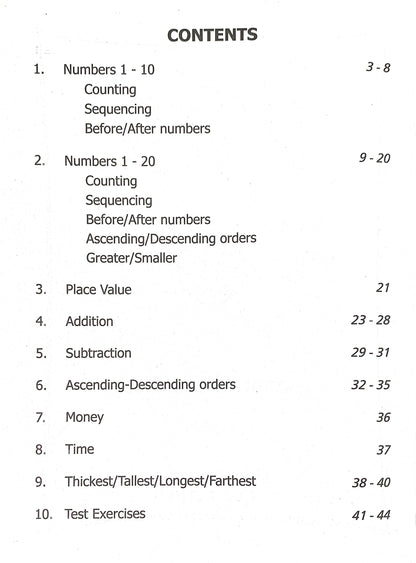 Mental Maths-Vol 1