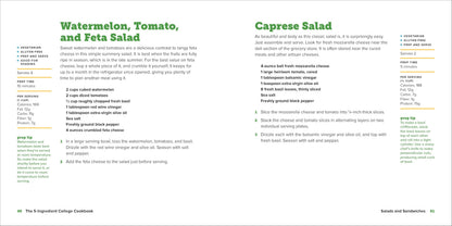 The 5-Ingredient College Cookbook: Recipes to Survive the Next Four Years 