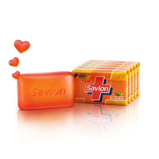 Moisturizing Glycerin Soap Bar, Germ Protection, 600g, 5-Pack