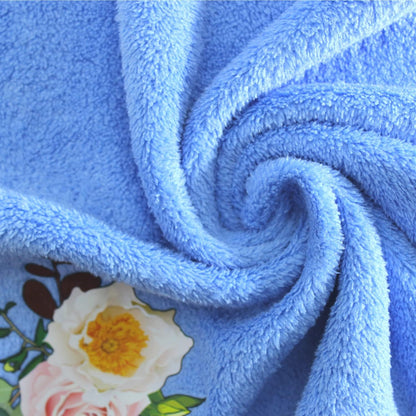 12-Pack Microfiber Face Towels, 25x25cm, Soft & Absorbent
