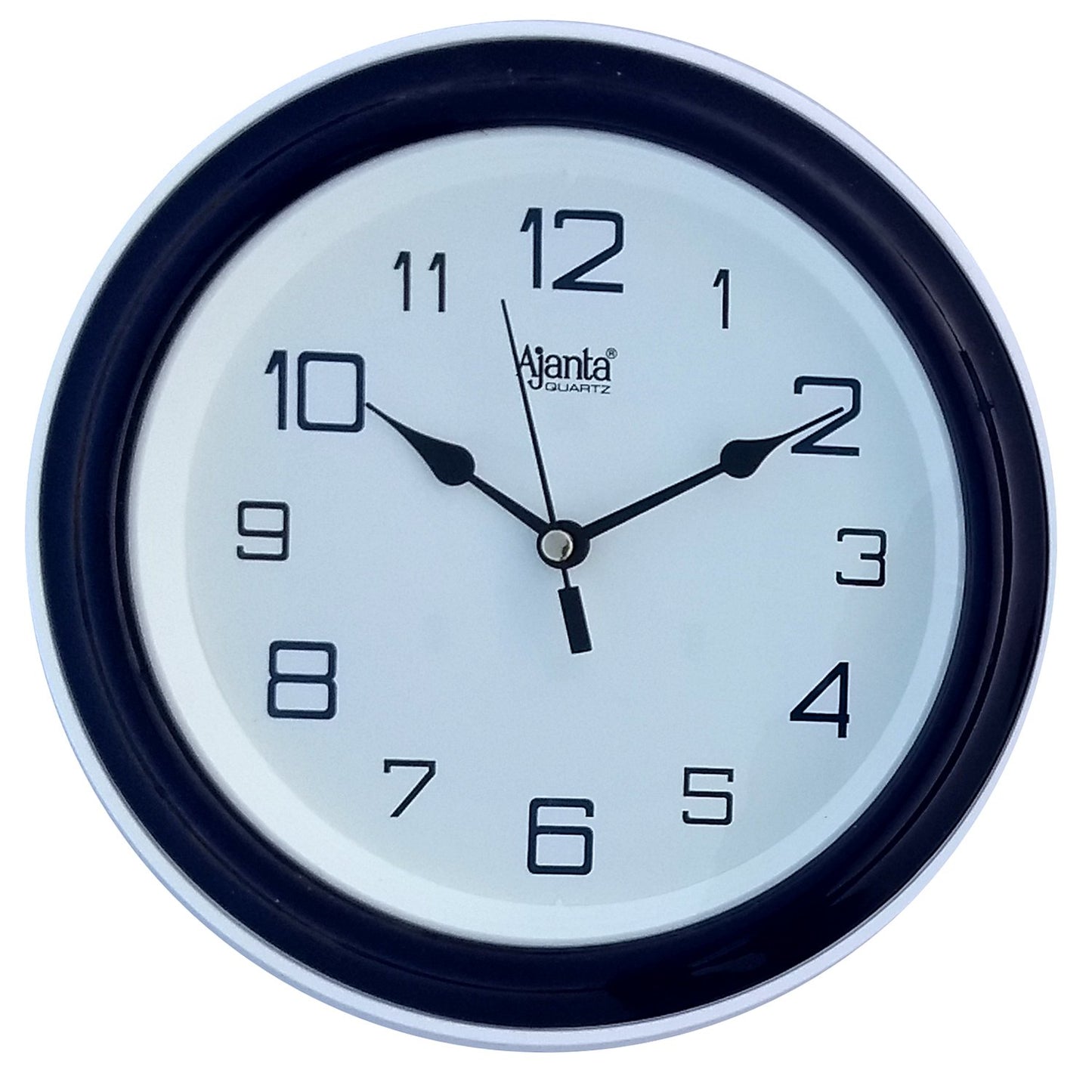 Ajanta Analog Wall Clock - Blue, 20.5 cm x 20.5 cm x 3.5 cm, Plastic
