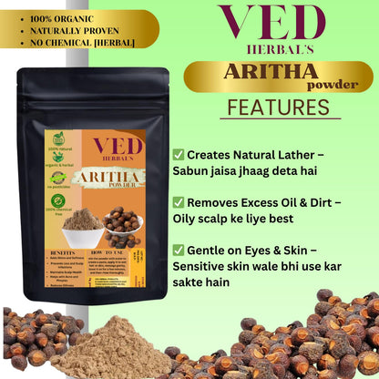 Herbal Shampoo & Conditioner Combo – Amla Reetha Shikakai 300g