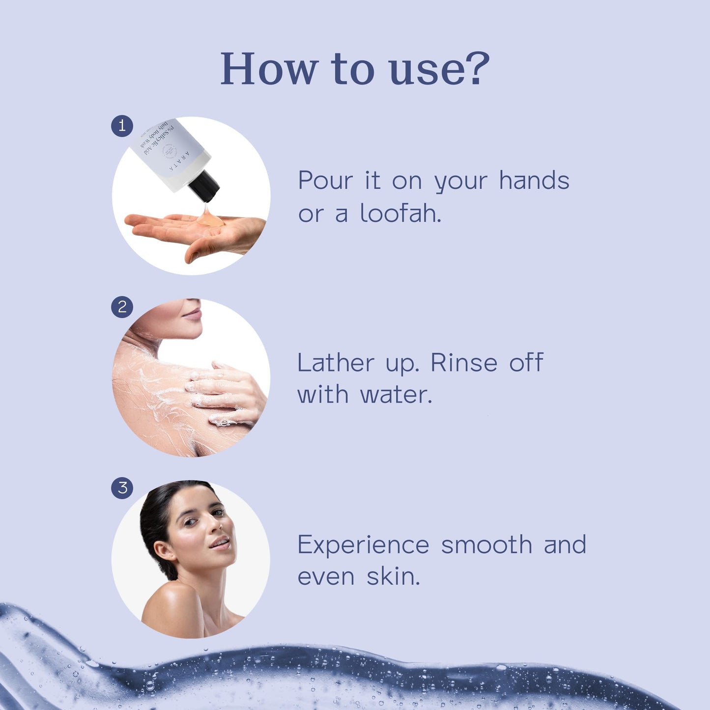 Gentle Exfoliating Body Wash with 1% Salicylic Acid - 300ml