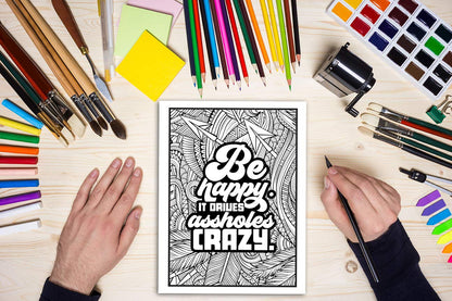 You're a Mother F*cking Badass: Motivational & Inspirational Swear Word Coloring Book for Adults 