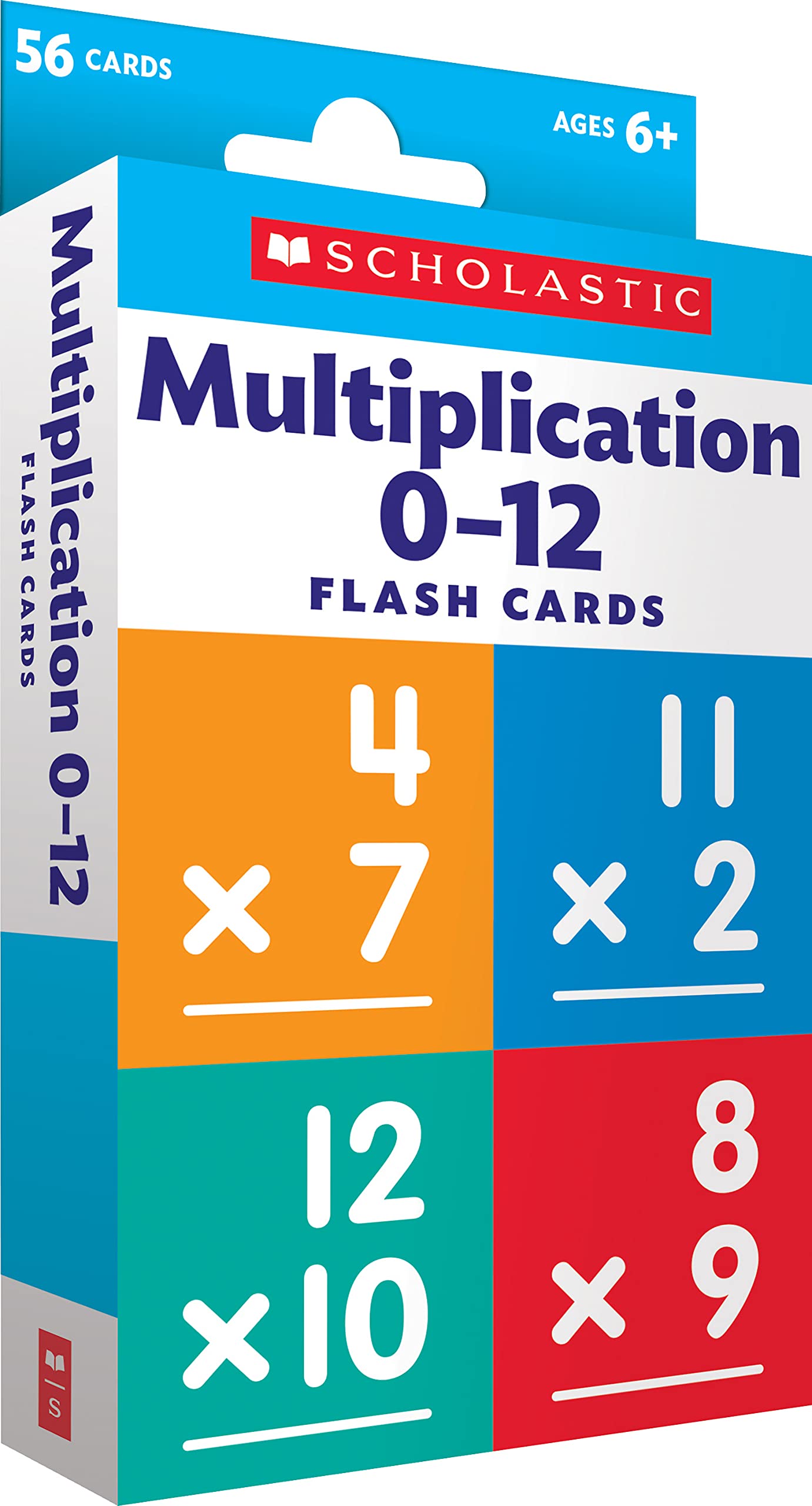 Flash Cards: Multiplication 0 - 12 