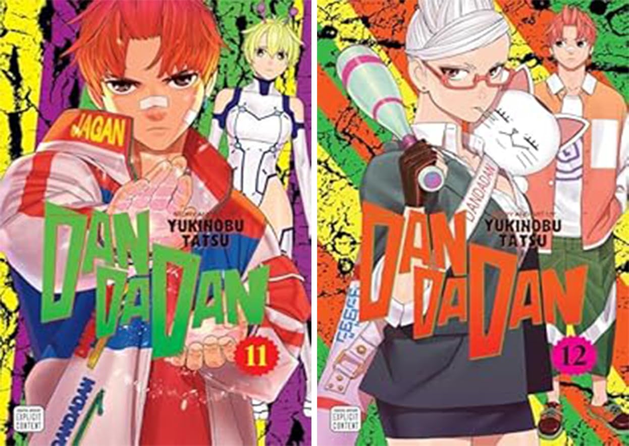 Dandadan Manga Series Vol. 1–14 Collection by Yukinobu Tatsu (14 Books)