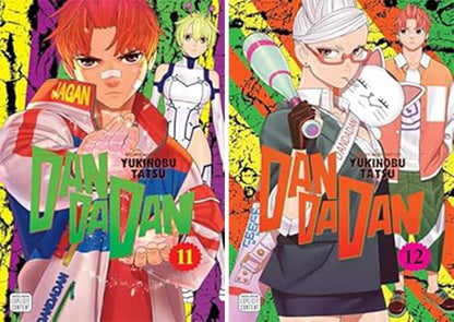 Dandadan Manga Series Vol. 1–14 Collection by Yukinobu Tatsu (14 Books)