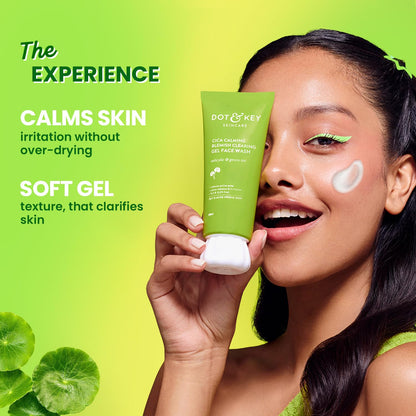 CICA Face Wash for Acne Prone Skin with Salicylic Acid - 100ml