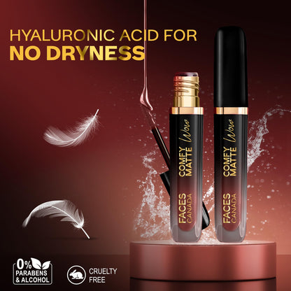 Matte Liquid Lipstick Cocoa Crush 07, 3.8ml | Long Lasting