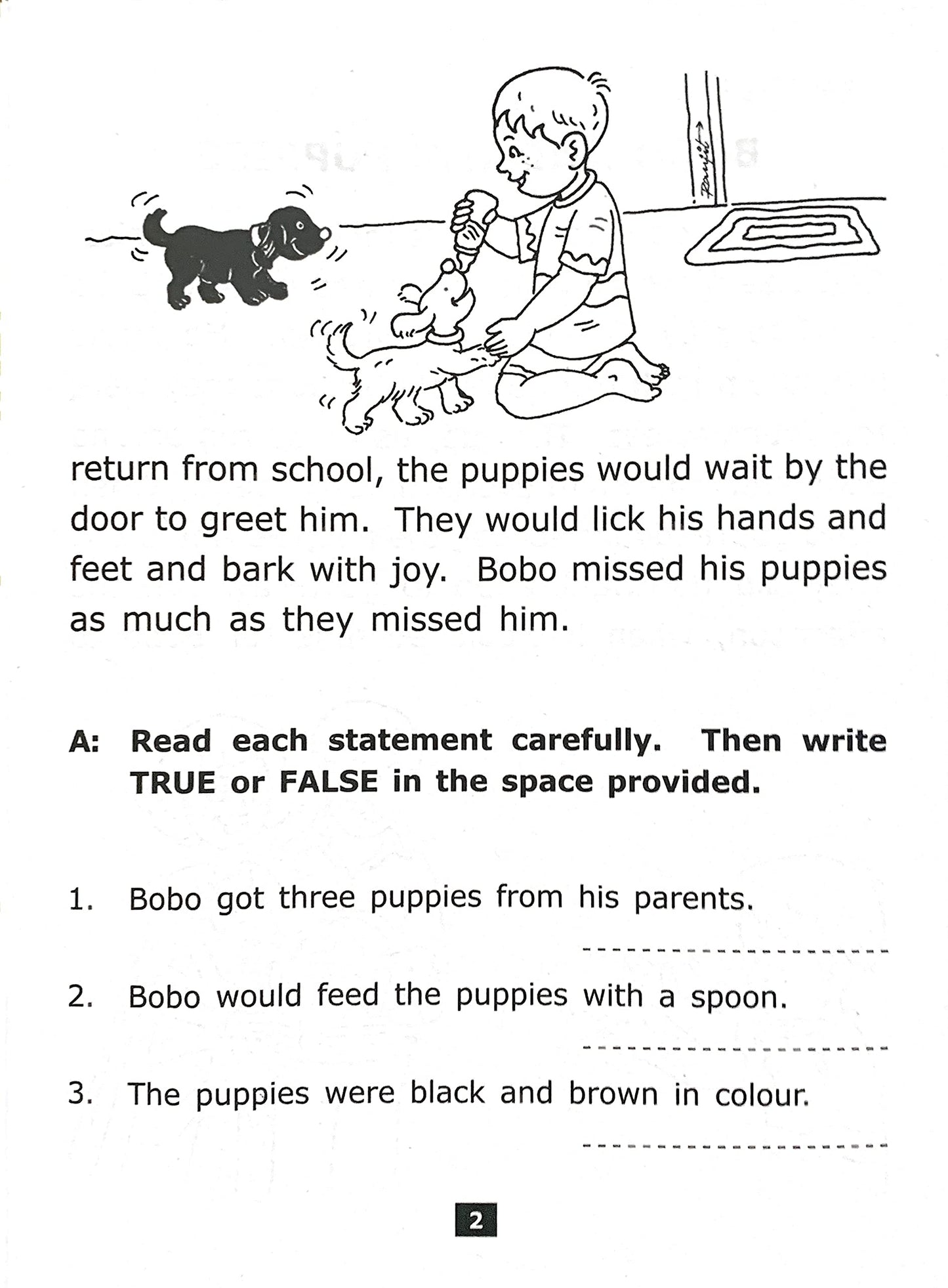 Scholars Hub Comprehension Book For Develop Reading And Writing Skills Of Kids (For Primary Classes) (Vol. 1, 2) ( Set Of 2 Books) | 96 Pages| Comprehension Book For Class 1,2