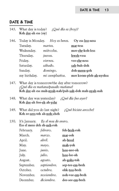 Easy Spanish Phrase Book NEW EDITION: Over 700 Phrases for Everyday Use (Dover Language Guides Spanish)