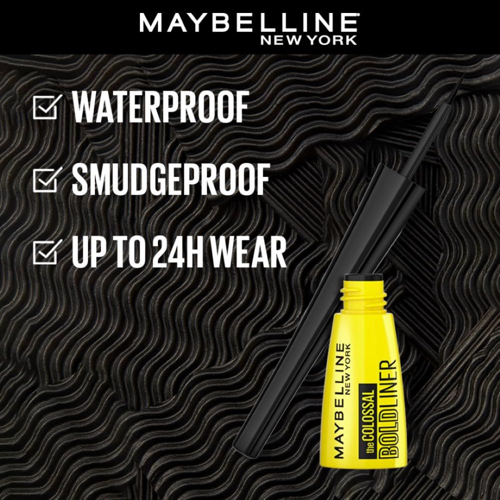 Maybelline Colossal Bold Pencil Eyeliner Black 3Ml Matte