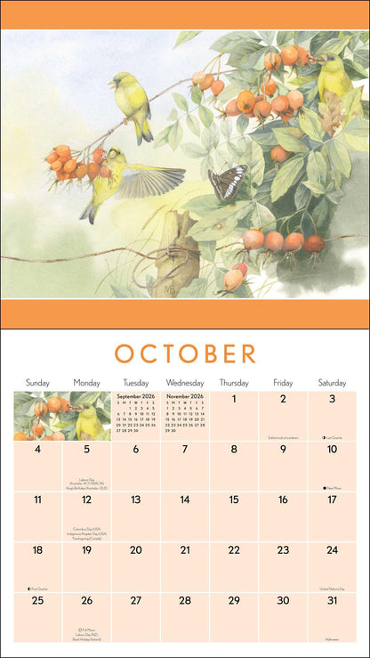 Marjolein Bastin Nature's Inspiration 2026 Deluxe Wall with Print