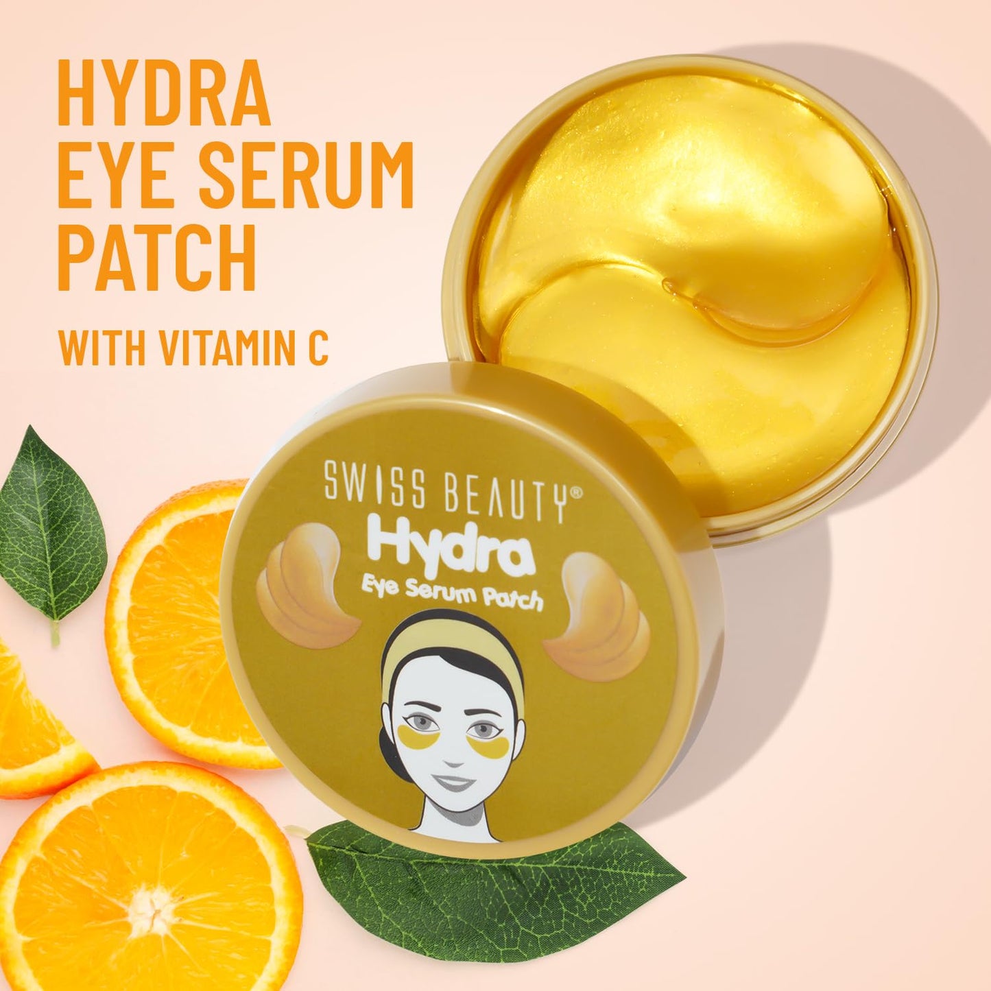Anti-Wrinkle Eye Serum Patches, Gold, 60 Pcs - Collagen & Aloe