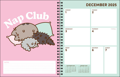 Pusheen 16-Month 2025-2026 Weekly/Monthly Planner Calendar: You Look Great 