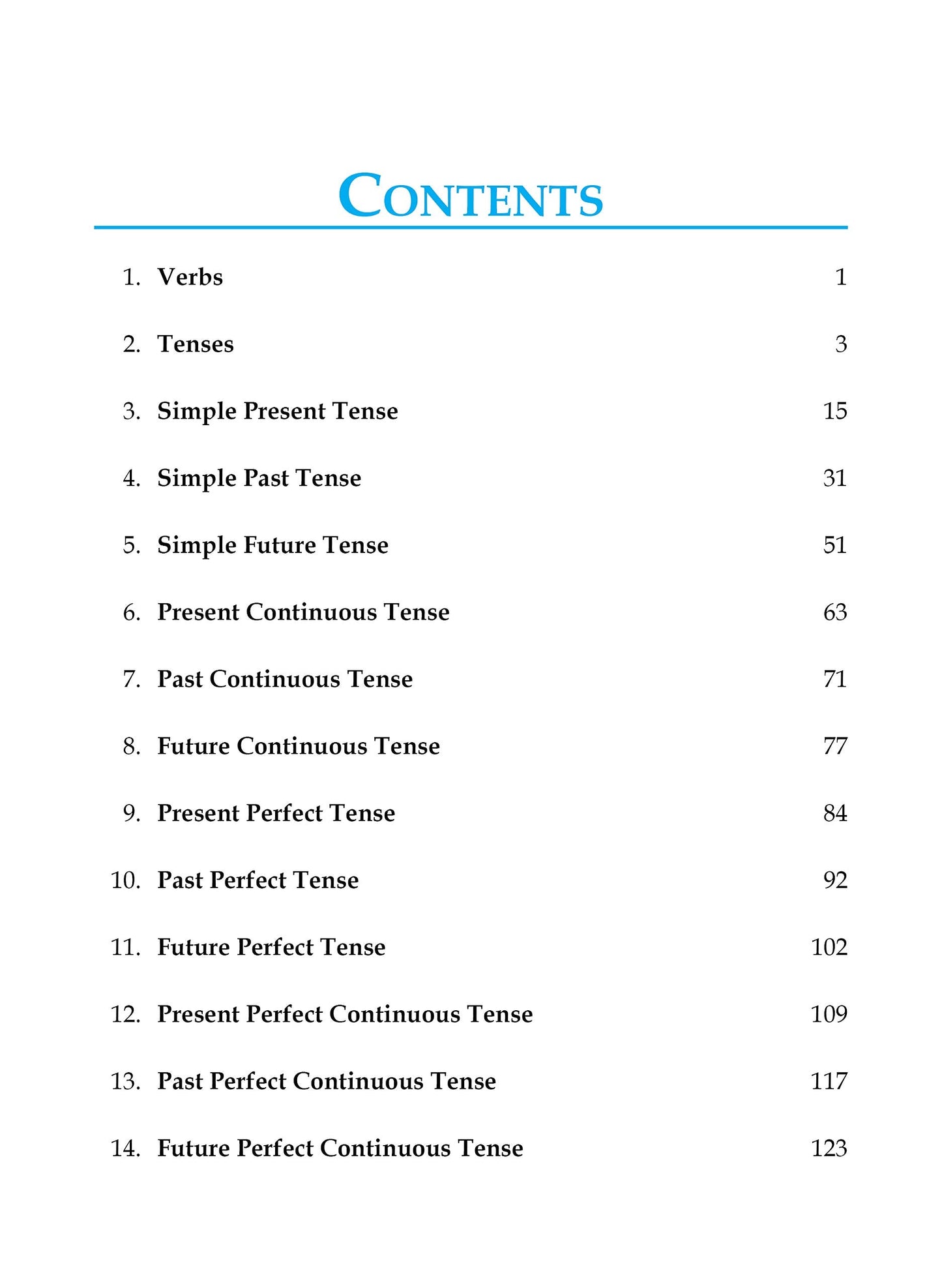 My Book Of Tenses.