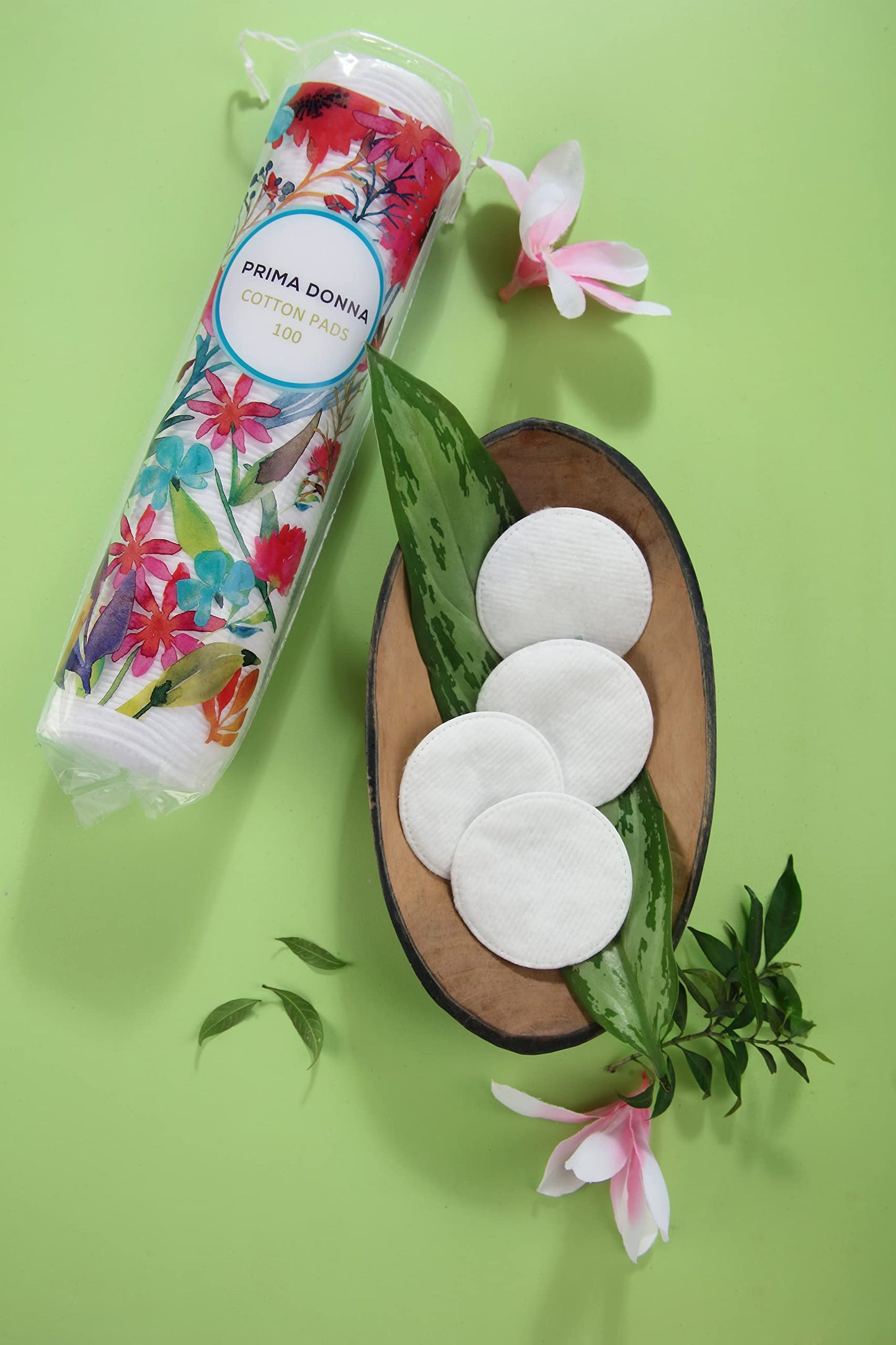 100 Soft Cotton Pads for Face Makeup Removal - 2 Pack (200)