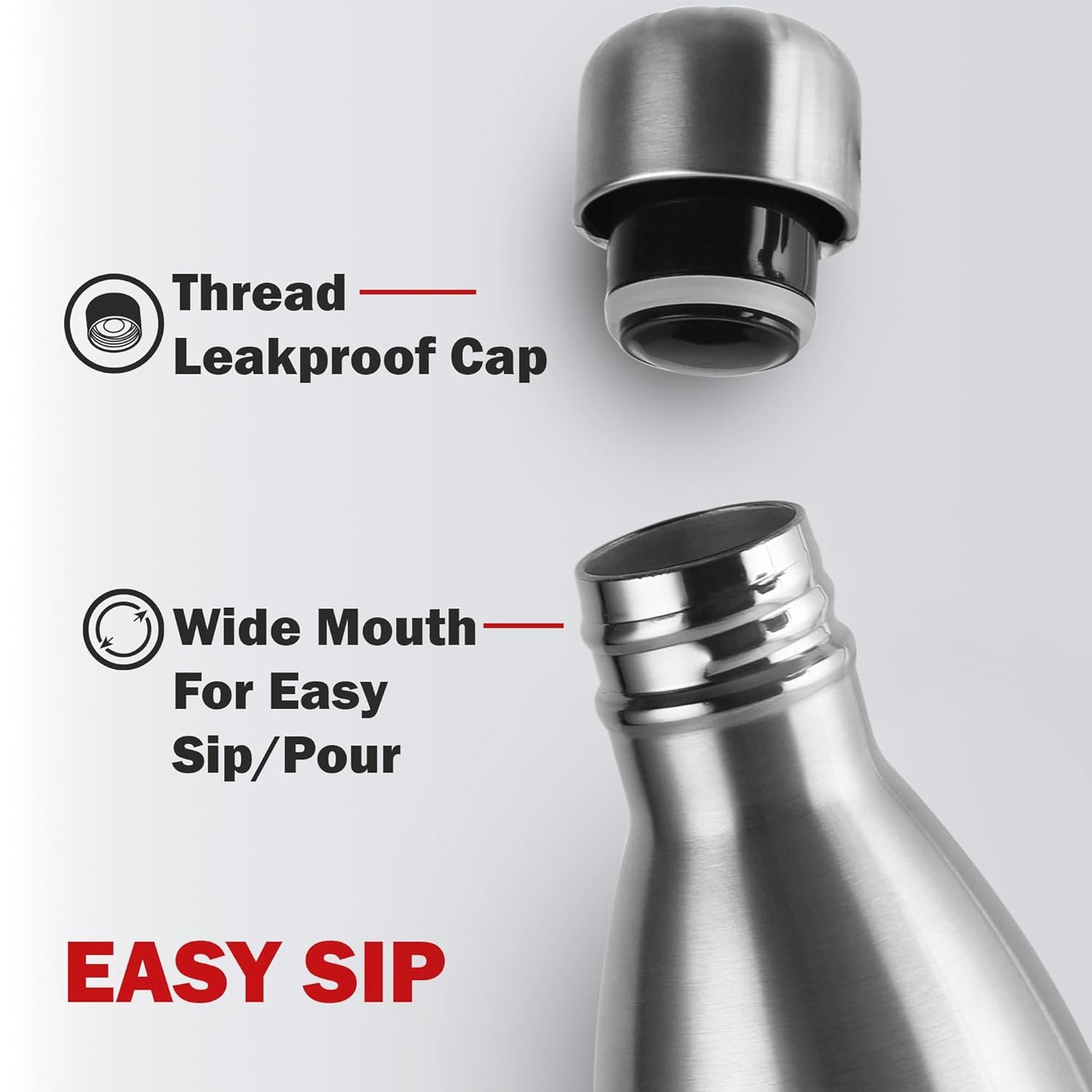 CELLO Swift Insulated Stainless Steel Flask Water Bottle for Daily Use 2000 ml
