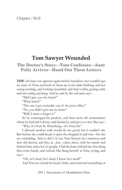 The Adventures Of Huckleberry Finn - Mark Twain