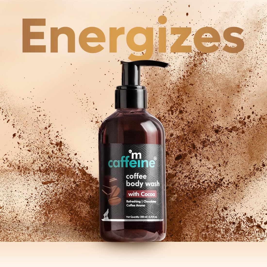 Coffee Body Wash with Cocoa | Deep Cleansing & Moisturizing | 200ml