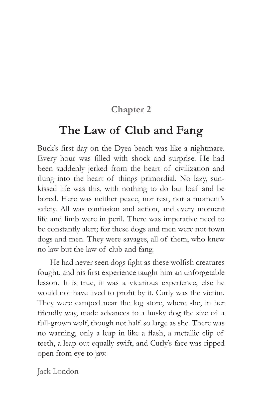 The Call Of The Wild - Jack London