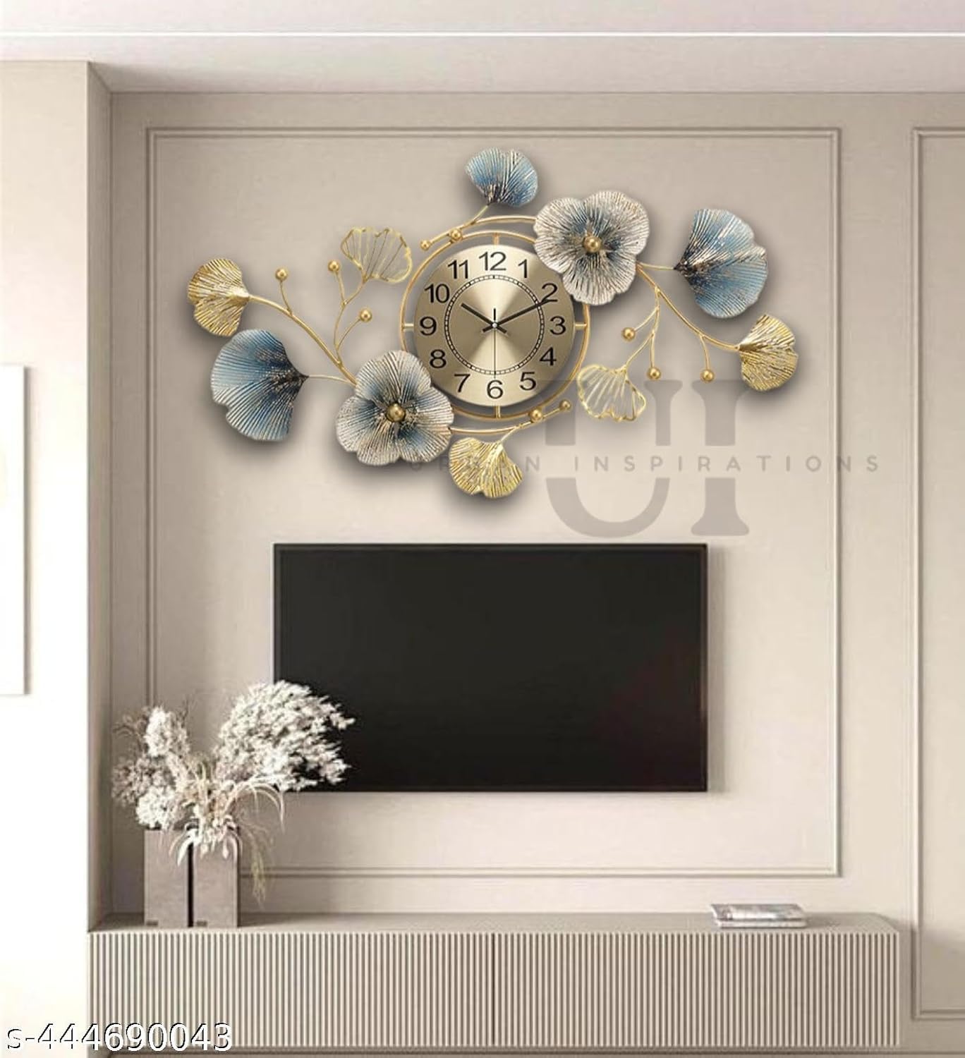 70cm metal wall clock size and dimensions