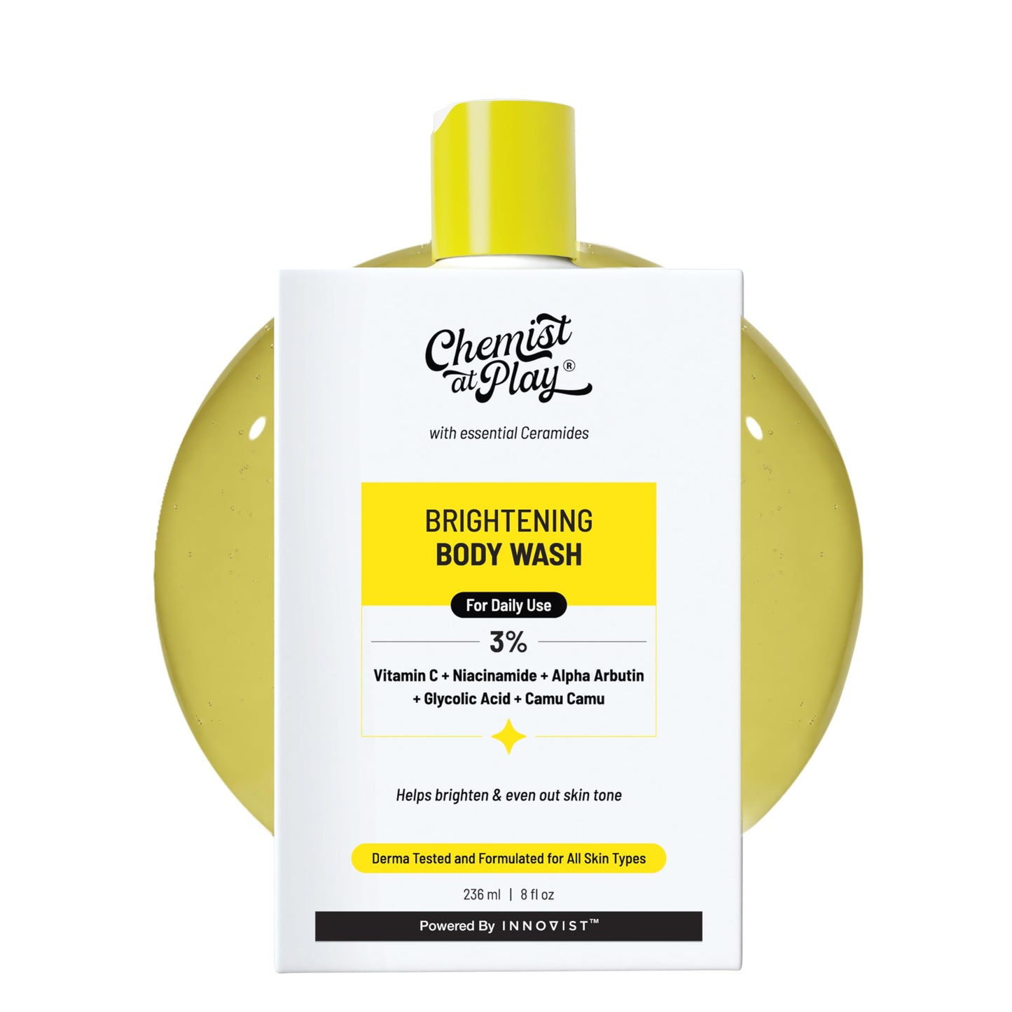 Brightening Body Wash with Vitamin C & Alpha Arbutin - 236mL