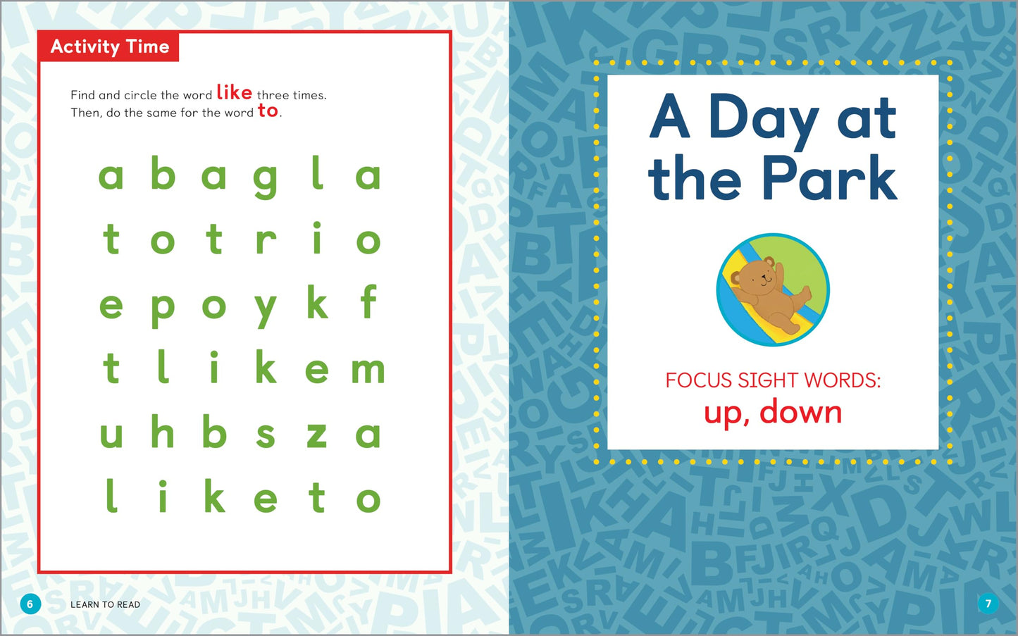 Learn to Read: Sight Words Storybook: 25 Simple Stories & Activities for Beginner Readers 