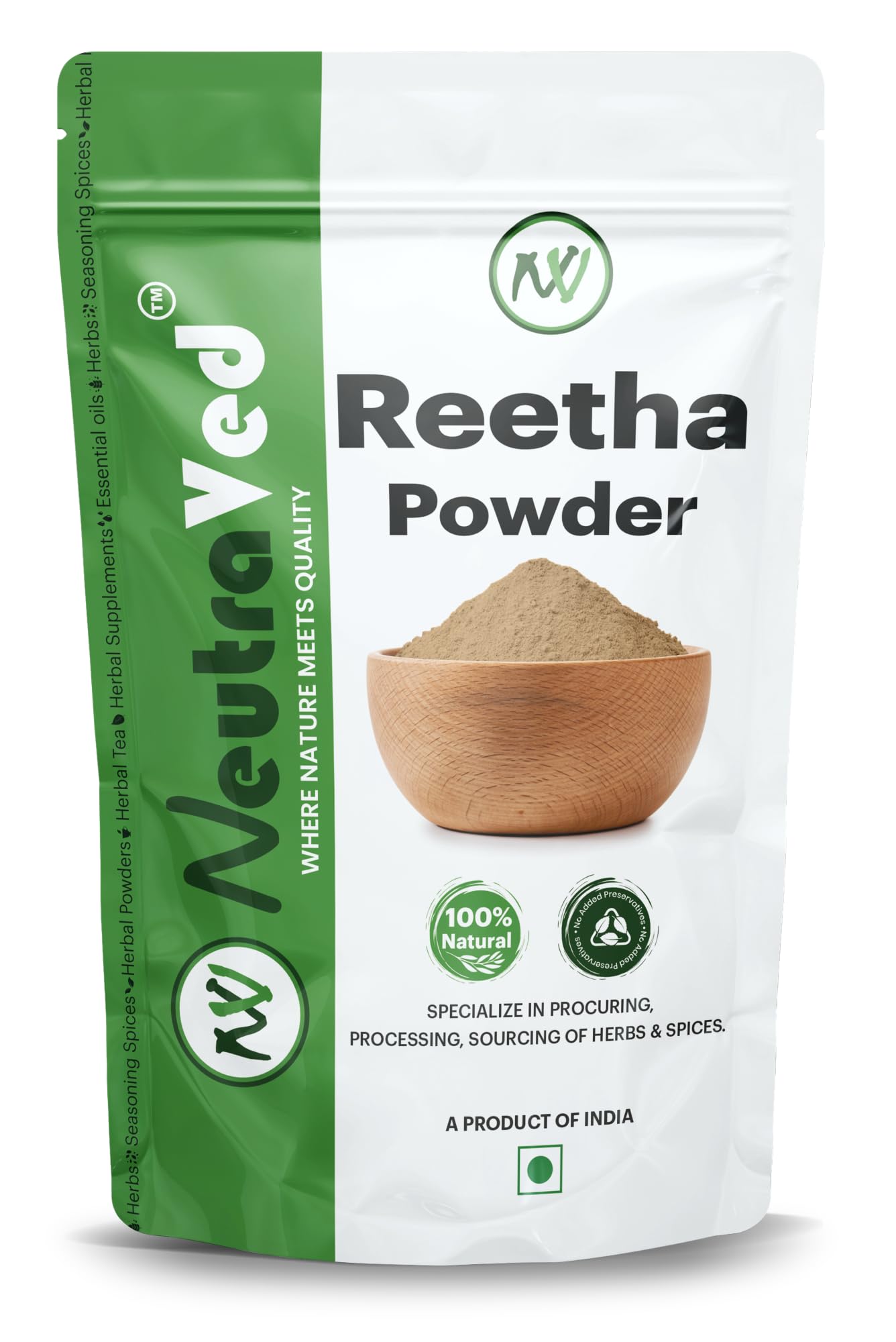 Natural Amla, Reetha & Shikakai Hair Pack - 300g