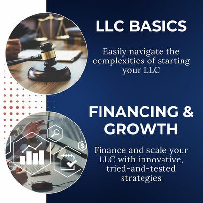 LLC Beginner's Guide [All-in-1]: Everything on How to Start, Run, and Grow Your First Company Without Prior Experience. Includes Essential Tax Hacks, Critical Legal Strategies, and Expert Insights 