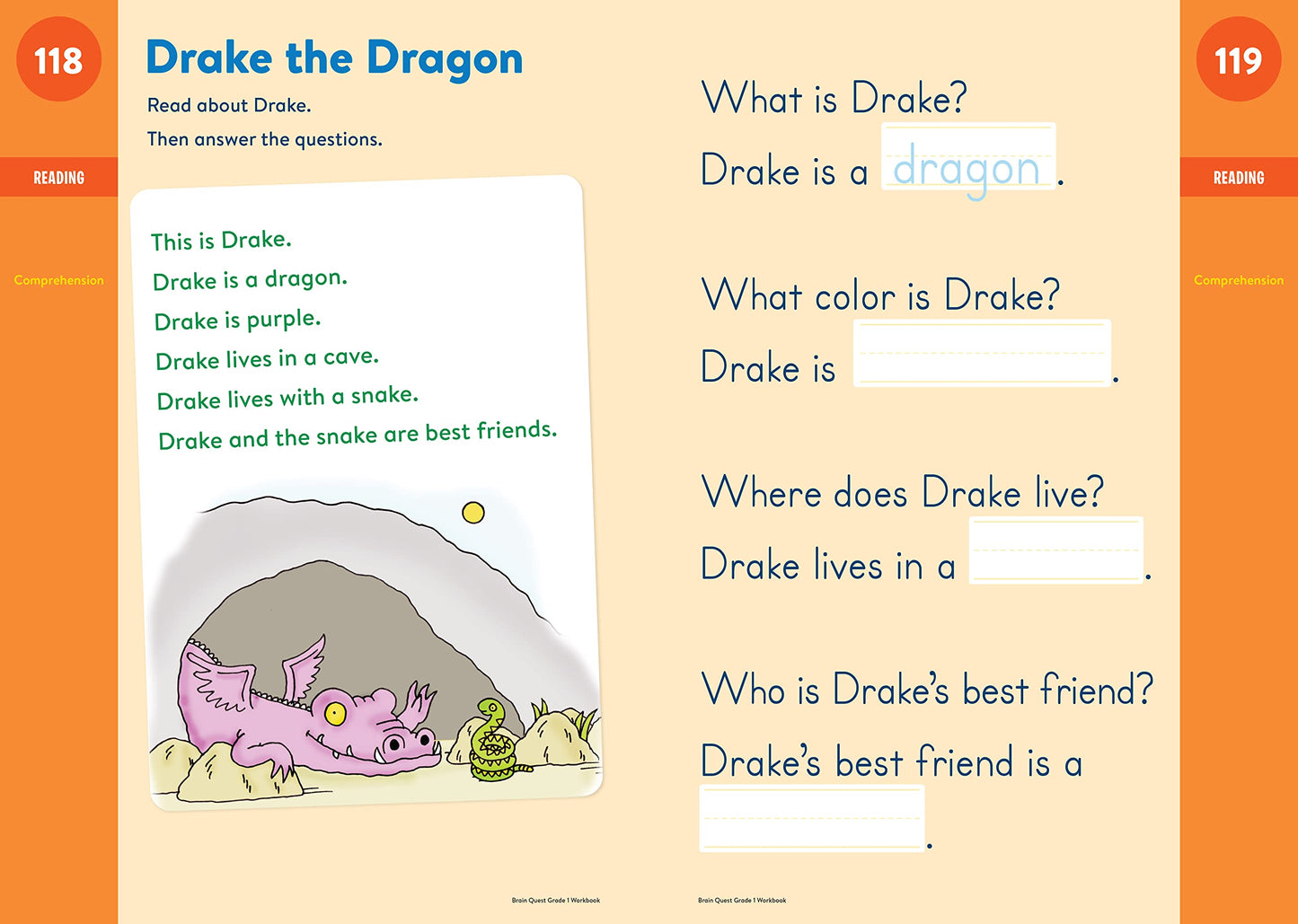 Brain Quest Workbook: 1st Grade Revised Edition 