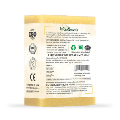 byPureNaturals Chandan Haldi Soap